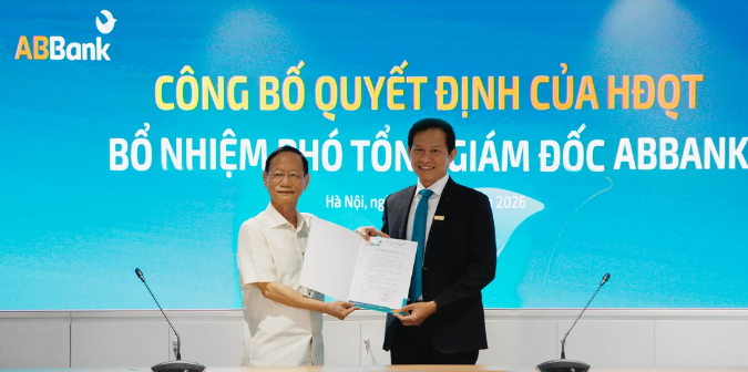 Ông Đỗ Lam Điền được bổ nhiệm làm phó tổng giám đốc ABBank